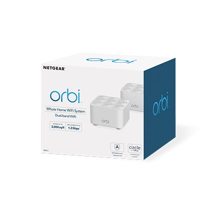 EAN 606449144147 - NETGEAR Orbi WiFi System (RBK12) AC1200 Doble banda (2,4 GHz / 5 GHz) Wi-Fi 5 (802.11ac) Blanco 1 imagen 5