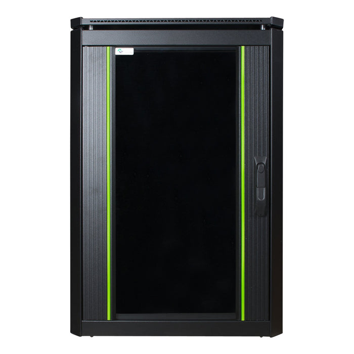 EAN 5420016845788 - LOGON RDL16U68BL armario rack 16U Rack o bastidor independiente Negro imagen 1