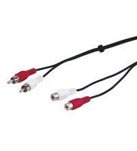 EAN 4040849504372 - Goobay AVK 125-1000 10.0m cable de audio 10 m 2 x RCA Negro imagen 1