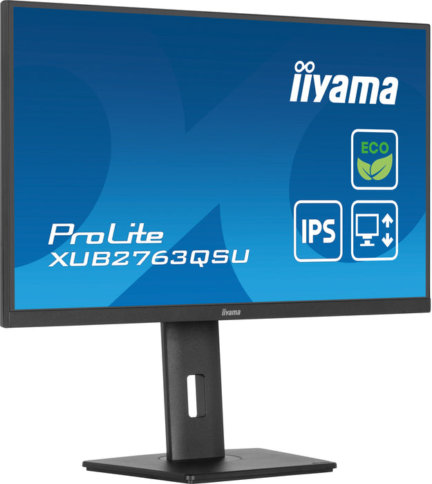 EAN 4948570124282 - iiyama ProLite XUB2763QSU-B1 pantalla para PC 68,6 cm (27") 2560 x 1440 Pixeles Full HD LED Negro imagen 7