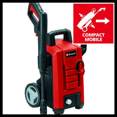 EAN 4006825646399 - Einhell TC-HP 130 Limpiadora de alta presión o Hidrolimpiadora Vertical Eléctrico 390 l/h Rojo imagen 4