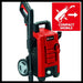 EAN 4006825646399 - Einhell TC-HP 130 Limpiadora de alta presión o Hidrolimpiadora Vertical Eléctrico 390 l/h Rojo imagen 4