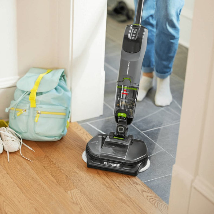 EAN 11120275124 - Bissell SpinWave + Vac Pet Pro Aspiradora escoba Batería Seca y húmeda Ciclónico Bolsa para el polvo 0,4 L  imagen 6