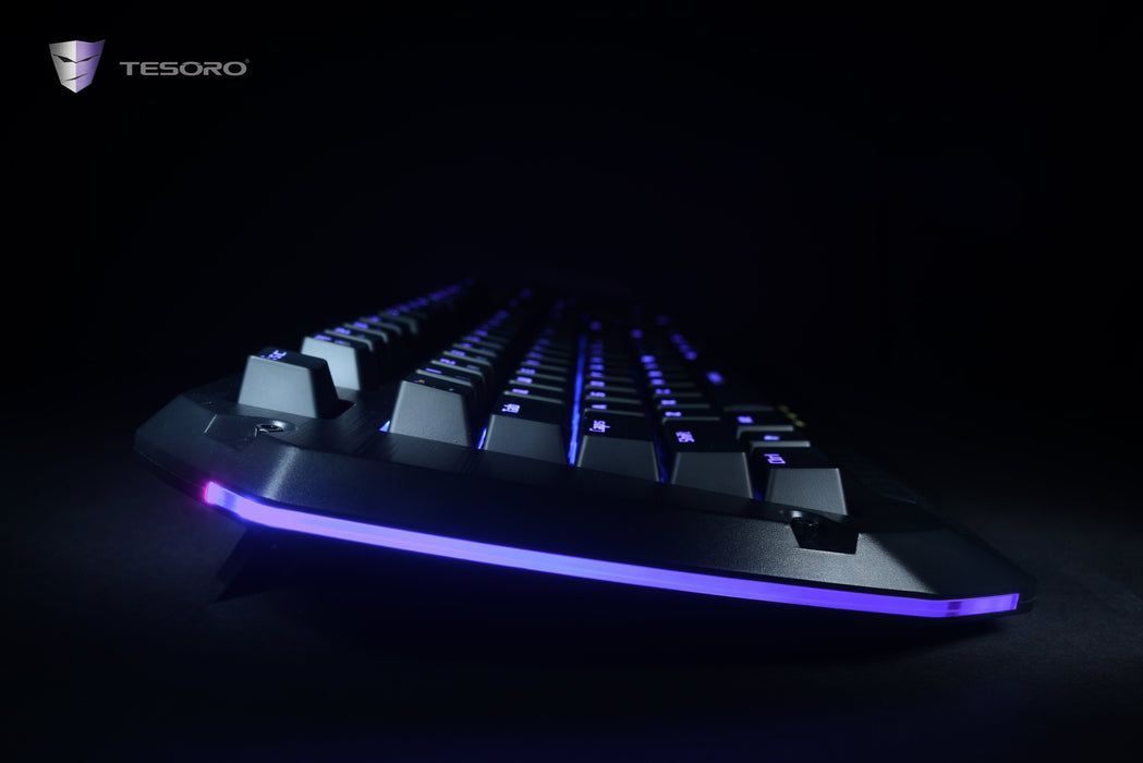 EAN 0609132867323 - Tesoro Lobera teclado Juego USB AZERTY Negro imagen 20