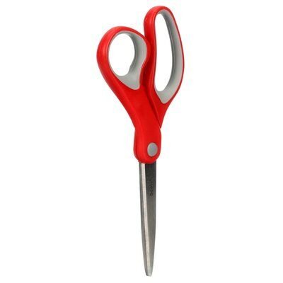 EAN 4046719271320 - Scotch 1428 tijera de escritorio y manualidades Universal Corte recto Gris, Rojo, Acero inoxidable imagen 5