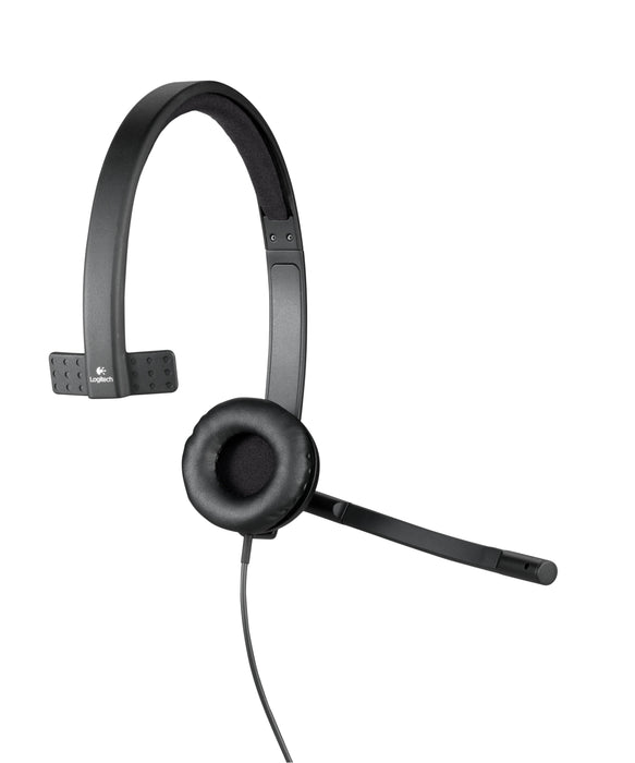 EAN 5099206053298 - Logitech 981-000571 auricular y casco Auriculares Alámbrico Diadema Oficina/Centro de llamadas USB tipo A imagen 3