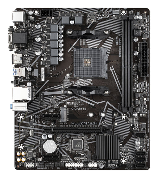 EAN 0889523023594 - GIGABYTE A520M S2H placa base AMD A520 Zócalo AM4 micro ATX imagen 2
