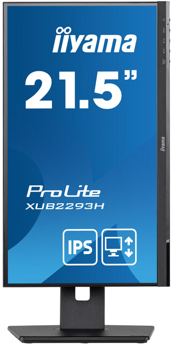 EAN 4948570124367 - iiyama ProLite XUB2293HS-B3 pantalla para PC 54,6 cm (21.5") 1920 x 1080 Pixeles Full HD LED Negro imagen 2