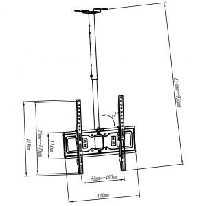 EAN 5902115407536 - ART RAMT AR-21L soporte para TV imagen 1