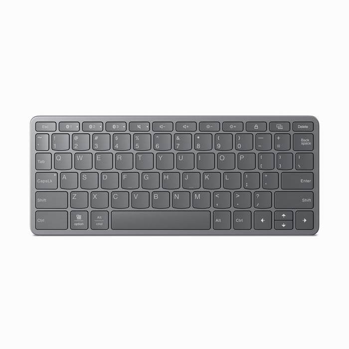EAN 0197530415326 - Lenovo ZG38C05816 teclado Universal USB + Bluetooth QWERTY Español Gris imagen 1