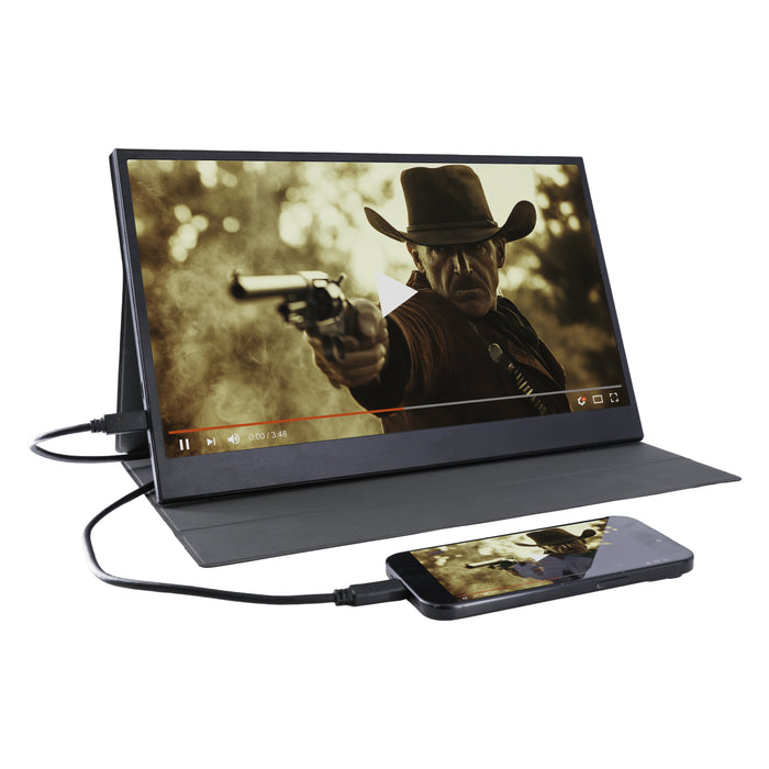 EAN 5706751085864 - Denver PMO-15604 monitor o TV portátil Monitor portátil Negro 39,6 cm (15.6") LED 1920 x 1080 Pixeles imagen 7