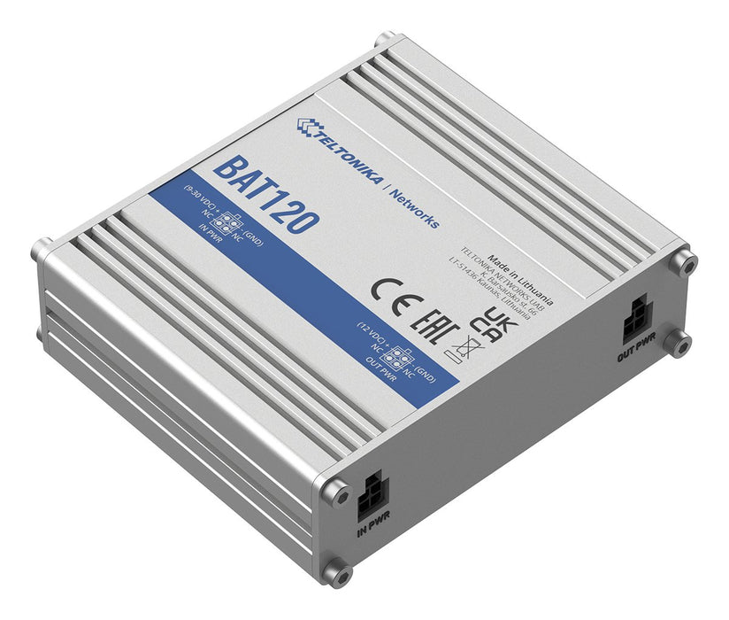 EAN 4779027312910 - Teltonika BAT120 sistema de alimentación ininterrumpida (UPS) Línea interactiva 22 W imagen 3