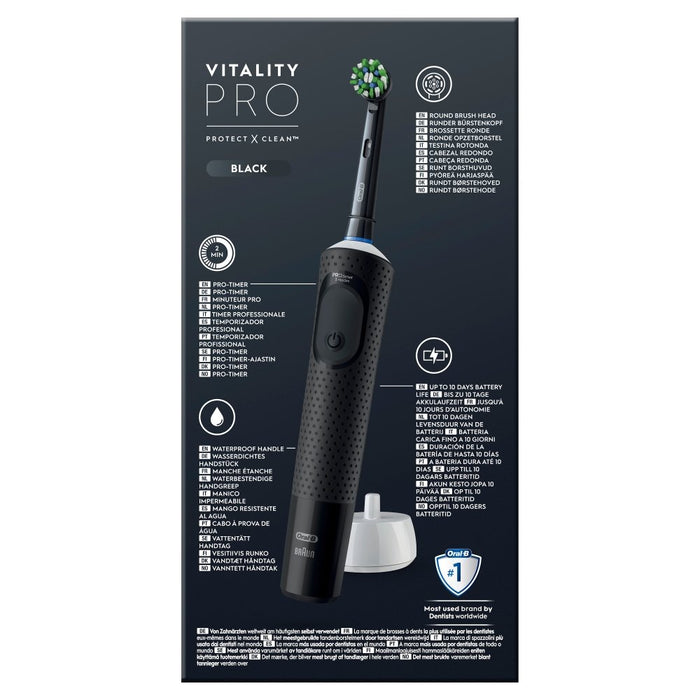 EAN 4210201427063 - Oral-B Vitality Pro Adulto Cepillo dental giratorio Negro imagen 5