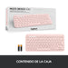 EAN 5099206089068 - Logitech 920-009587 teclado Universal Bluetooth QWERTY Español Rosa imagen 13