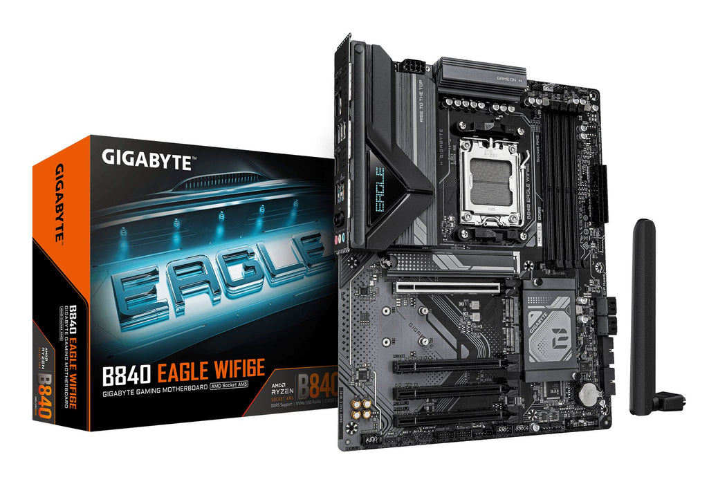 EAN 4719331876975 - GIGABYTE B840 EAGLE WIFI6E AMD B840 Zócalo AM5 ATX imagen 1
