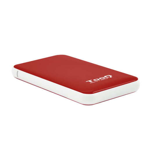 EAN 8433281008328 - TooQ TQE-2528R caja para disco duro externo Caja externa para unidad de estado sólido (SSD) Rojo 2.5" imagen 1