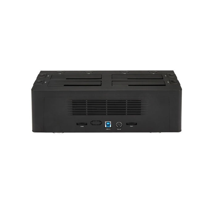 EAN 0065030857932 - StarTech.com SDOCK4U33 base de conexión para disco duro USB 3.2 Gen 1 (3.1 Gen 1) Type-B Negro imagen 3