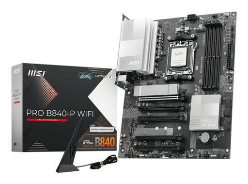 EAN 4711377286596 - MSI PRO B840-P WIFI placa base AMD B840 Zócalo AM5 ATX imagen 1