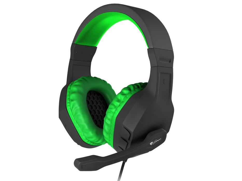 EAN 5901969407372 - GENESIS Argon 200 Auriculares Alámbrico Diadema Juego Negro, Verde imagen 1