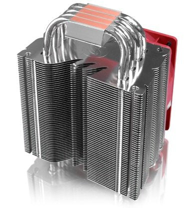 EAN 4715109920017 - RAIJINTEK Themis Evo Procesador Enfriador 12 cm Metálico, Rojo, Blanco imagen 2