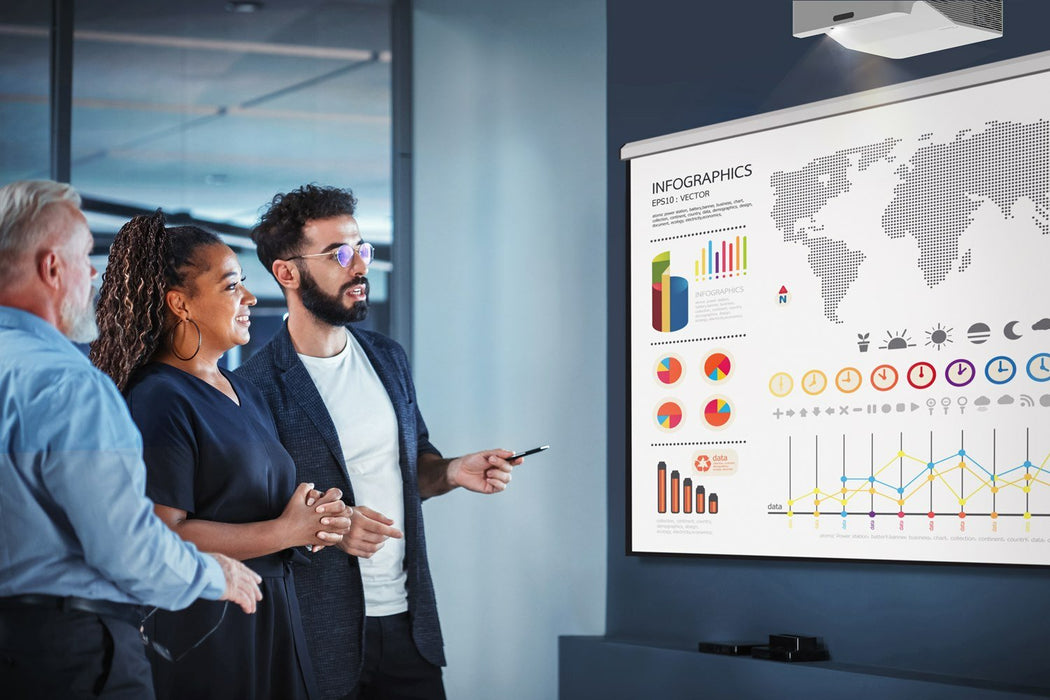 EAN 5055387668072 - Optoma ZH430UST videoproyector Proyector de alcance estándar 4000 lúmenes ANSI DLP 1080p (1920x1080) 3D B imagen 12