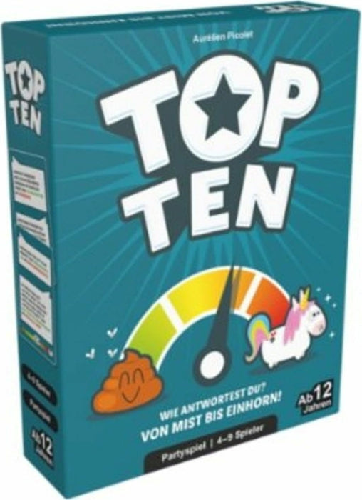 EAN 4015566601918 - Asmodee Top Ten Juego De Cartas Partido imagen 1