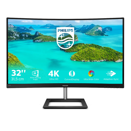 EAN 8712581758516 - Philips E Line 328E1CA/00 LED display 80 cm (31.5") 3840 x 2160 Pixeles 4K Ultra HD LCD Negro imagen 1