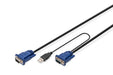 EAN 4016032329954 - Digitus DS-19232 cable para video, teclado y ratón (kvm) Multicolor, Negro 3 m imagen 1