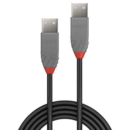 EAN 4002888366915 - Lindy 36691 cable USB USB 2.0 0,5 m USB A Negro, Gris imagen 2