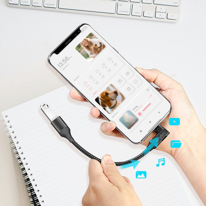 EAN 4052792074574 - LogiLink CU0100 cambiador de género para cable USB Type-C USB Type-A Negro imagen 2