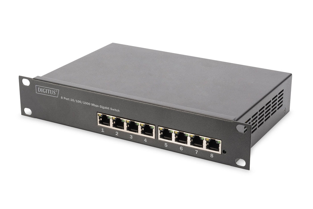EAN 4016032464365 - Digitus DN-95331 switch Gestionado L2+ Gigabit Ethernet (10/100/1000) Energía sobre Ethernet (PoE) Negro imagen 1