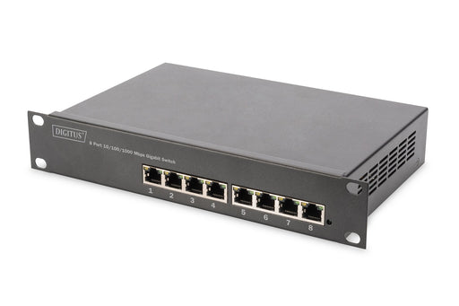 EAN 4016032464365 - Digitus DN-95331 switch Gestionado L2+ Gigabit Ethernet (10/100/1000) Energía sobre Ethernet (PoE) Negro imagen 1