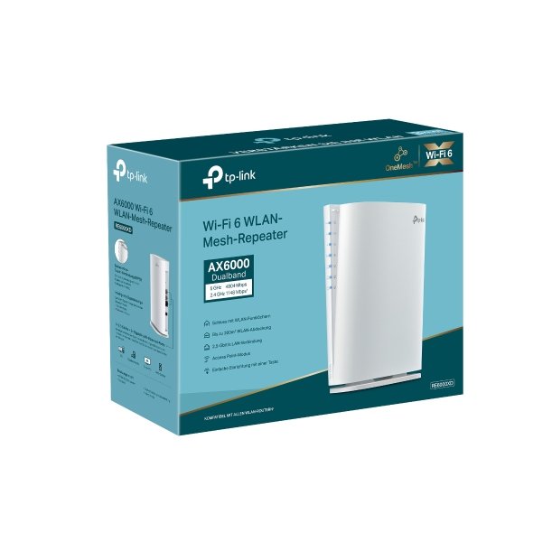 EAN 4897098686836 - TP-Link AX6000 Mesh Wi-Fi 6 Blanco imagen 5