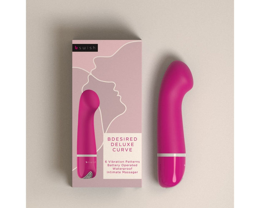 EAN 8555888500606 - B Swish BDESIRED DELUXE CURVE Vibrador de varita Ambidextro imagen 3