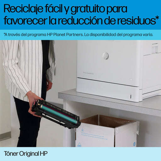 EAN 0888793238004 - HP 201X High Yield Yellow Original LaserJet Toner Cartridge cartucho de tóner 1 pieza(s)imagen 3)