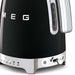 EAN 8017709231309 - Smeg KLF04BLEU tetera eléctrica 1,7 L 2400 W Negro imagen 4