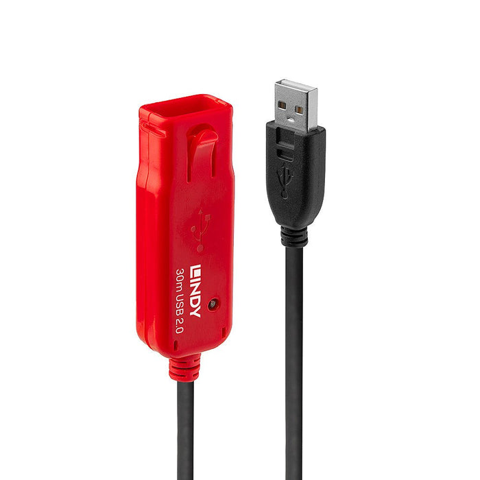 EAN 4002888429238 - Lindy 42923 cable USB USB 2.0 30 m USB A Negro, Rojo imagen 2
