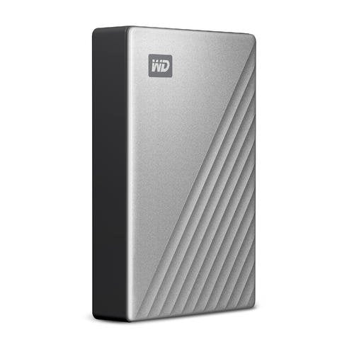 EAN 0718037864112 - Western Digital WDBFTM0040BSL-WESN disco duro externo 4 TB USB Tipo C 3.2 Gen 1 (3.1 Gen 1) Plata imagen 2