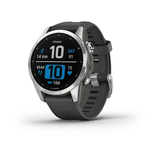 EAN 753759277819 - Garmin fenix 7S 3,05 cm (1.2") MIP 42 mm Digital 240 x 240 Pixeles Pantalla táctil Plata Wifi GPS (satélit imagen 1