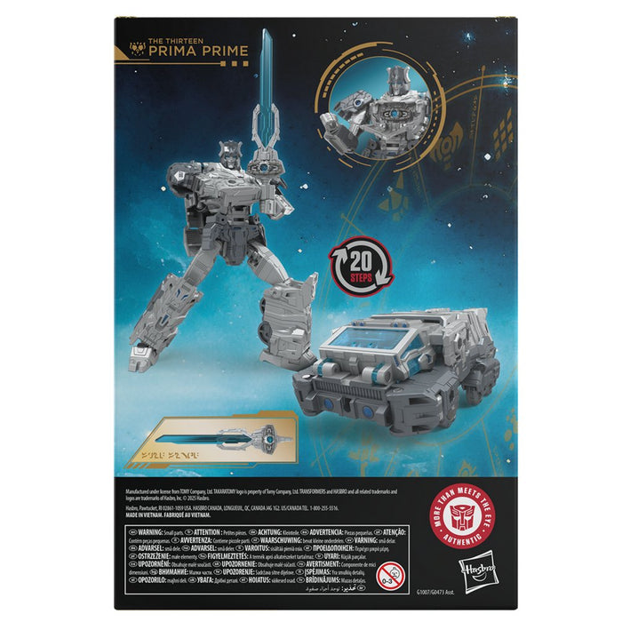 EAN 5010996286048 - Transformers Age of the Primes Voyager Class The Thirteen Prima Prime imagen 7