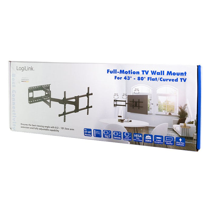 EAN 4052792061406 - LogiLink BP0138 soporte para TV 2,03 m (80") Negro imagen 8