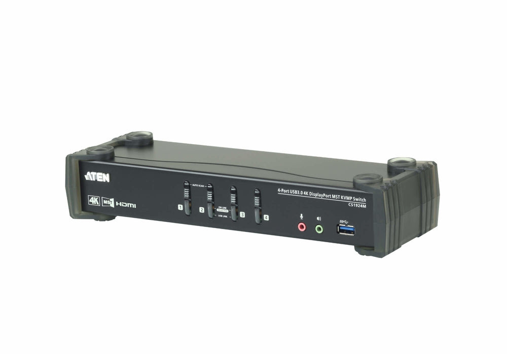 EAN 0672792007750 - ATEN CS1924M interruptor KVM Negro imagen 1