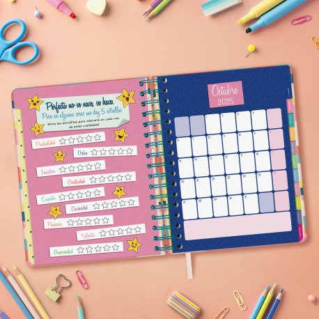 EAN 8422952397144 - Finocam 638341626 agenda Agenda diaria Multicolor imagen 8