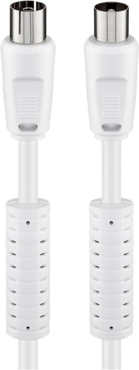 EAN 4040849507267 - Goobay 50726 cable coaxial 7,5 m Blanco imagen 1