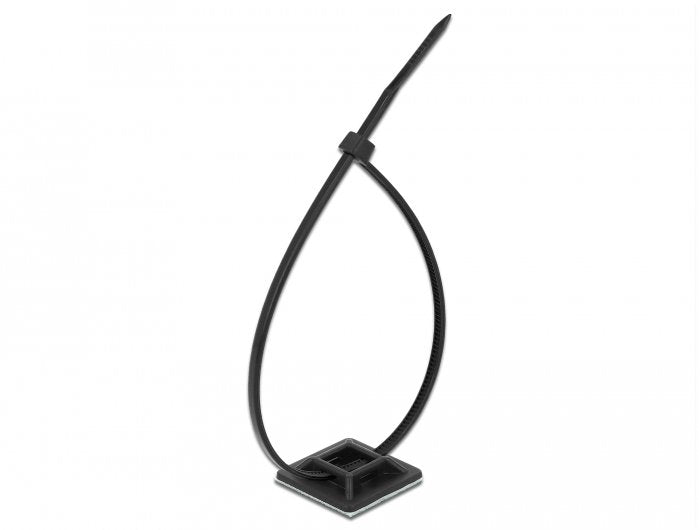 EAN 4043619188314 - DeLOCK 18831 soporte para brida Negro Nylon 10 pieza(s) imagen 2