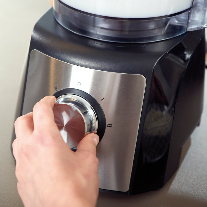 EAN 8432406250055 - Black & Decker BXFPA1200E robot de cocina 1200 W 1,5 L Negro, Acero inoxidable imagen 3