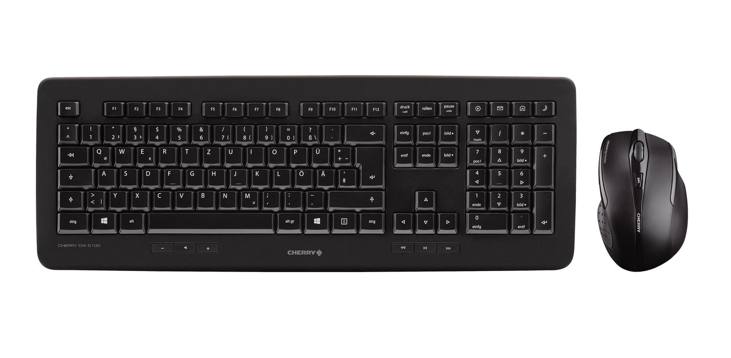 EAN 4025112087530 - CHERRY DW 5100 teclado Ratón incluido Universal RF inalámbrico Francés Negro imagen 1