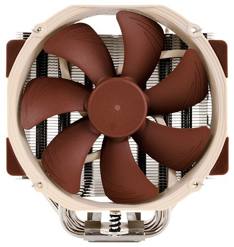 EAN 4716123314950 - Noctua NH-U14S sistema de refrigeración para ordenador Procesador Enfriador 12 cm Marrón, Acero inoxidabl imagen 3