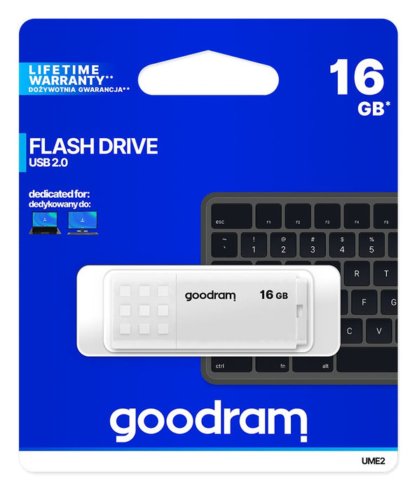 EAN 5908267935651 - Goodram UME2 unidad flash USB 16 GB USB tipo A 2.0 Blanco imagen 5