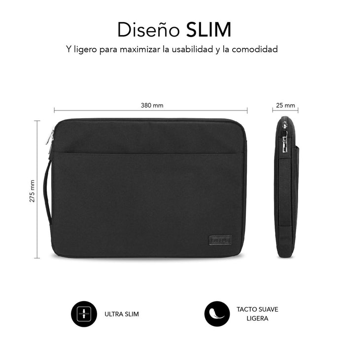 EAN 8436586741471 - SUBBLIM SUB-LS-0PS0001 maletines para portátil 35,6 cm (14") Negro imagen 4